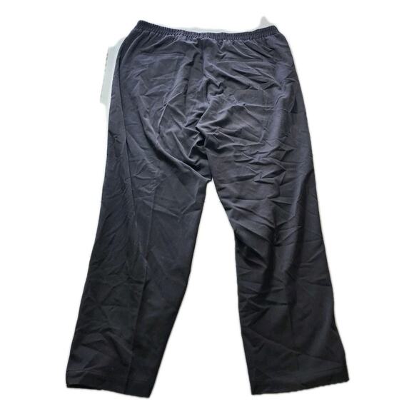 Universal Standard Dress Pants Medium Black Pull On Crop Leg Stretch NWT - Picture 6 of 7